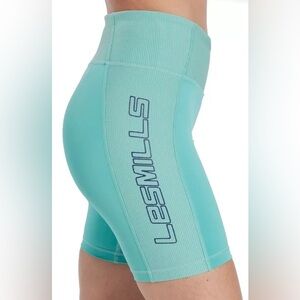Reebok Speedwick Bike Shorts Les Mills collaboration Turquoise